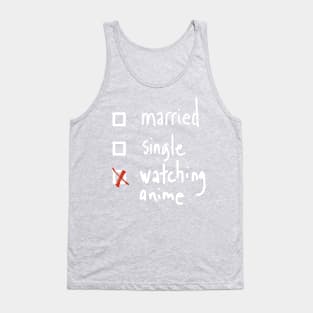 Anime addict status Tank Top